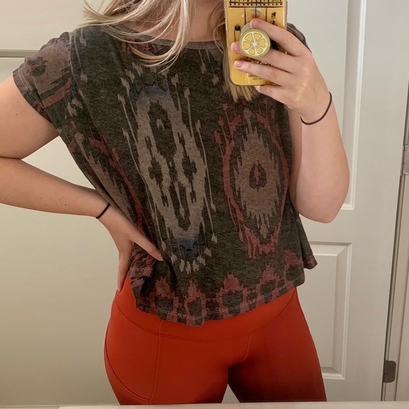 All Saints Tops - ALL SAINTS Aztec Tribal Shirt Size 10